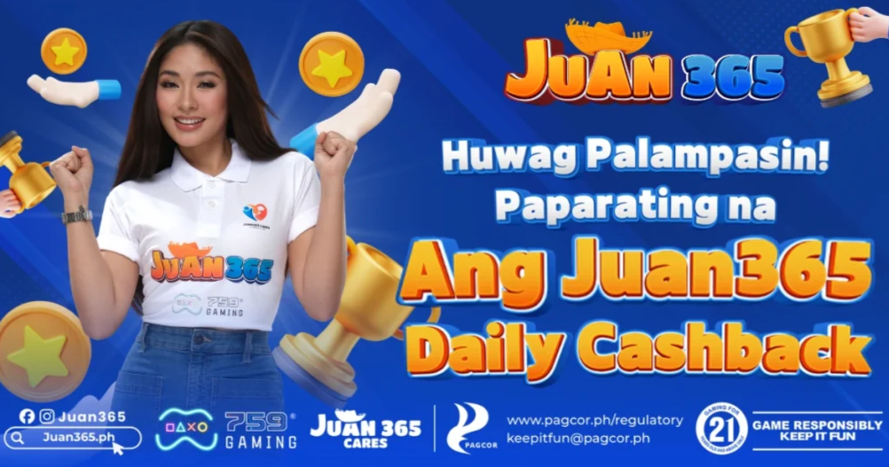 Juan365 Daily Cashback: Extra Value for Every Player