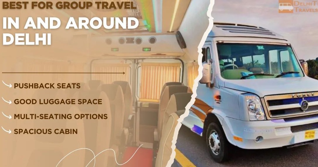What are the Top benefits of hiring Tempo Traveller?