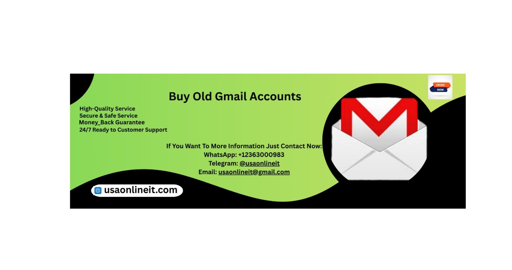 Best 5 Sites to Place Orders for Buying Old Gmail Accounts for Bulk Use