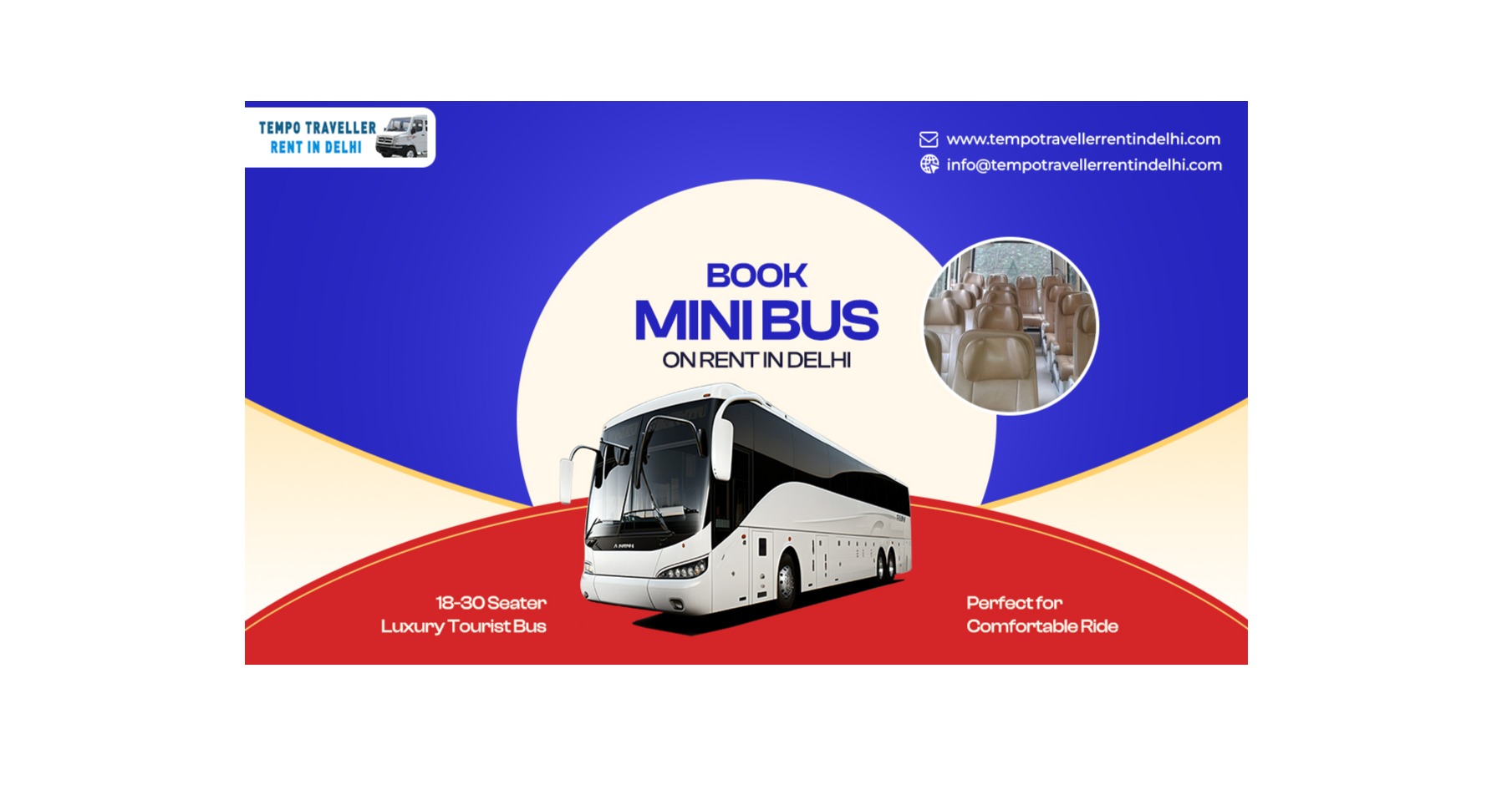 Why Choose a Mini Bus on Rent in Delhi for Comfortable Travel?
