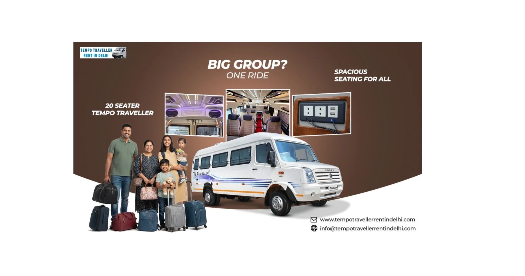 Why Renting a Tempo Traveller is Best for Group Travel?
