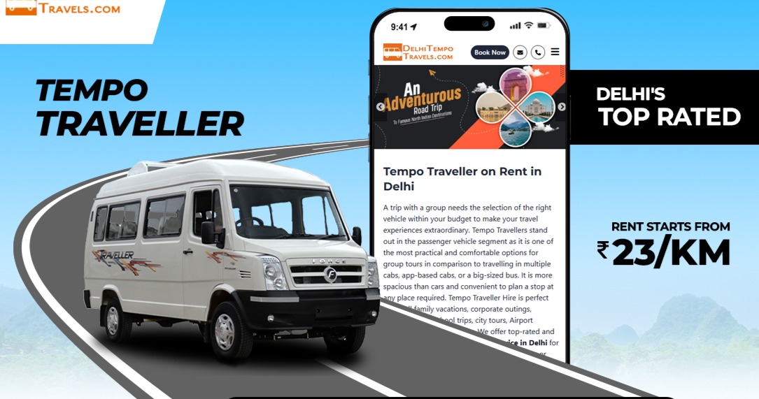 Why Book Tempo Traveller on Rent With Us?