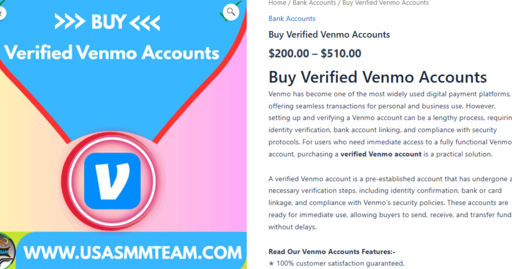 1.9 Top-Rated Verified Venmo Accounts for Sale