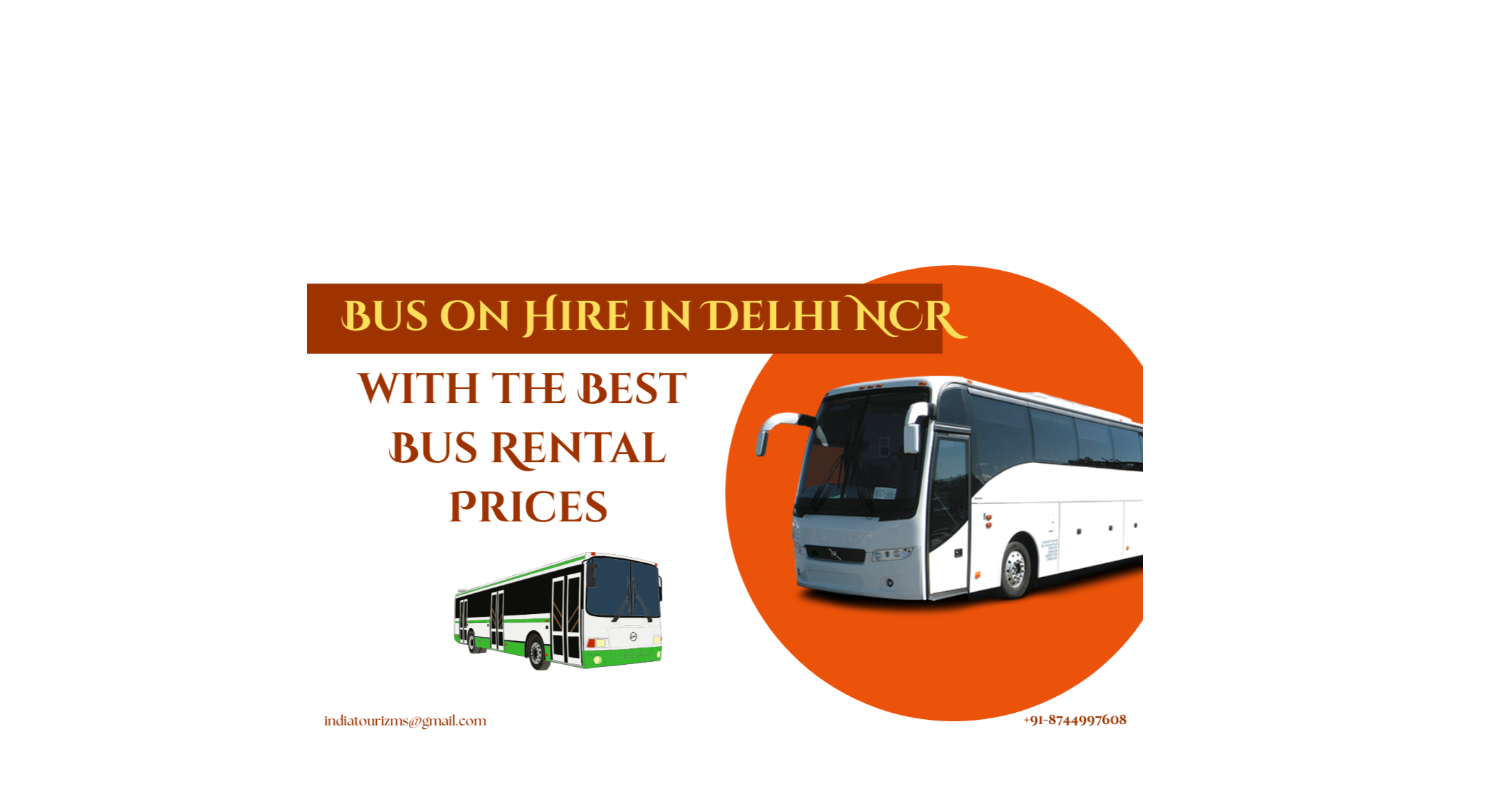 Bus on Hire in Delhi NCR with the Best Bus Rental Prices