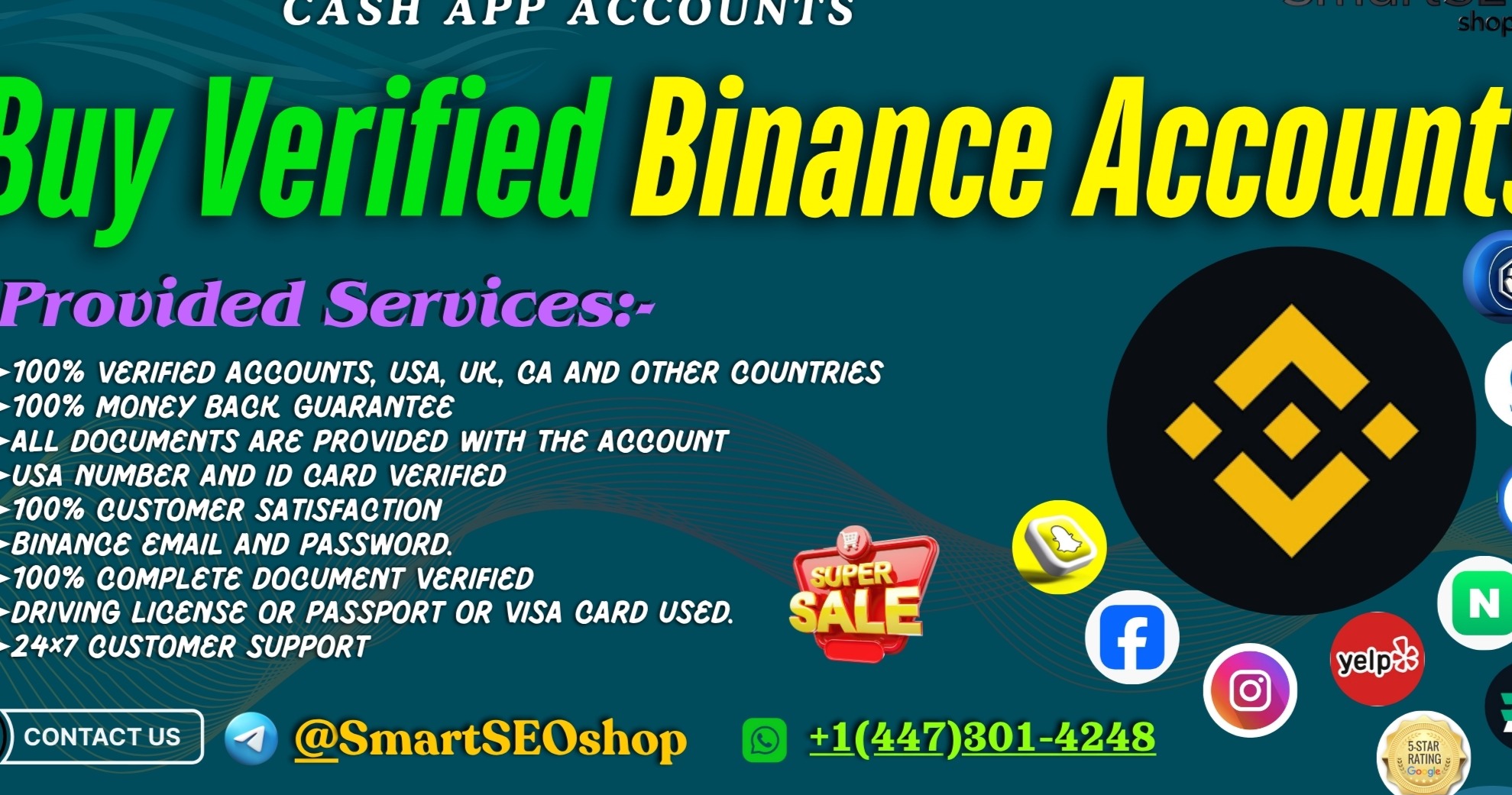 Best Place To Buy Verified Binance Account in USA