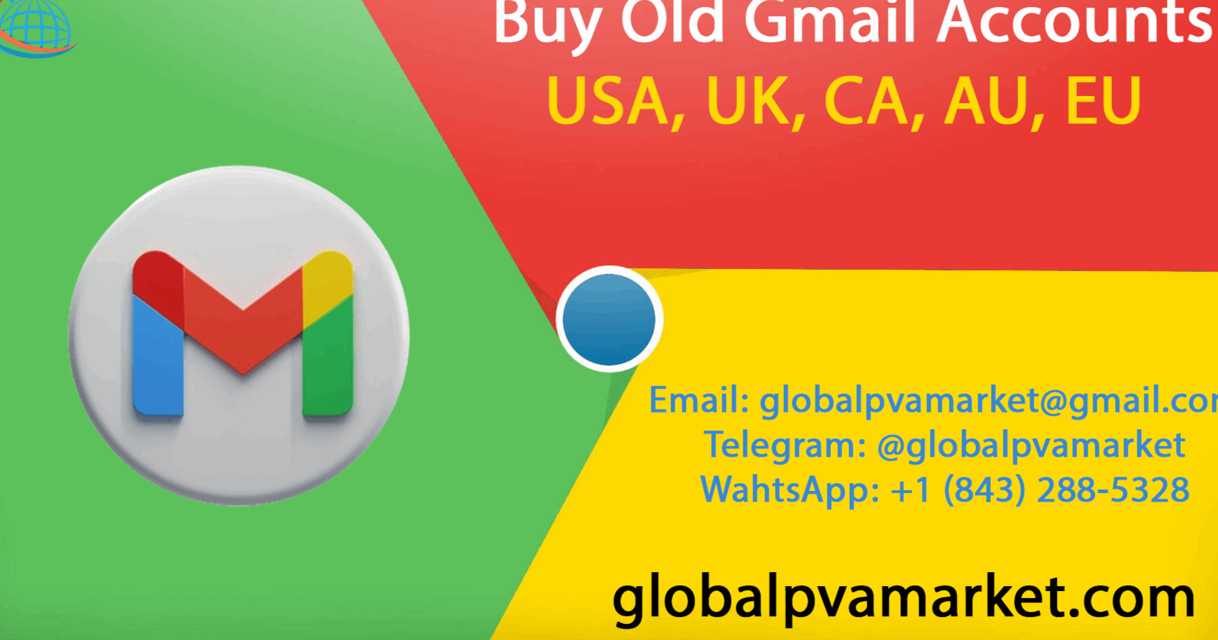 Find Way to Buy Old Gmail Accounts (PVa, Aged & Bulk)