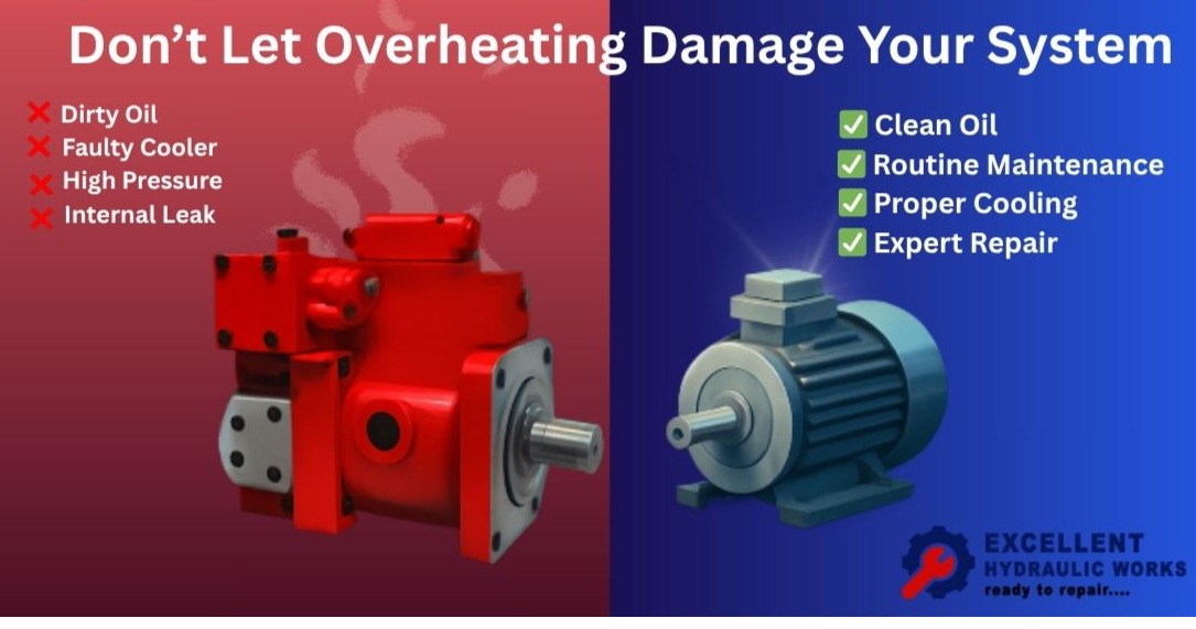 Why Hydraulic Pumps Overheat – And How to Stop It Before It Costs You