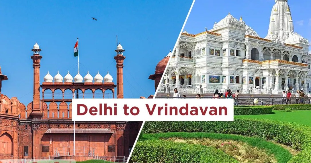 How to reach Vrindavan from Delhi?