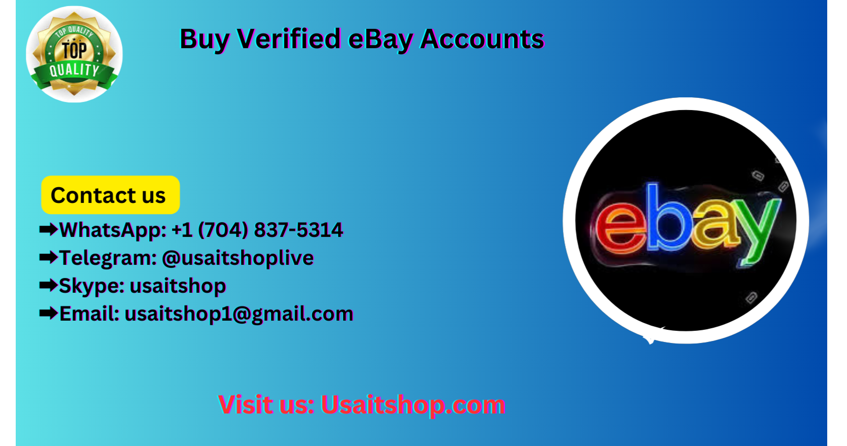 Top 8 sites to Buy Verified eBay Seller Accounts in 2025