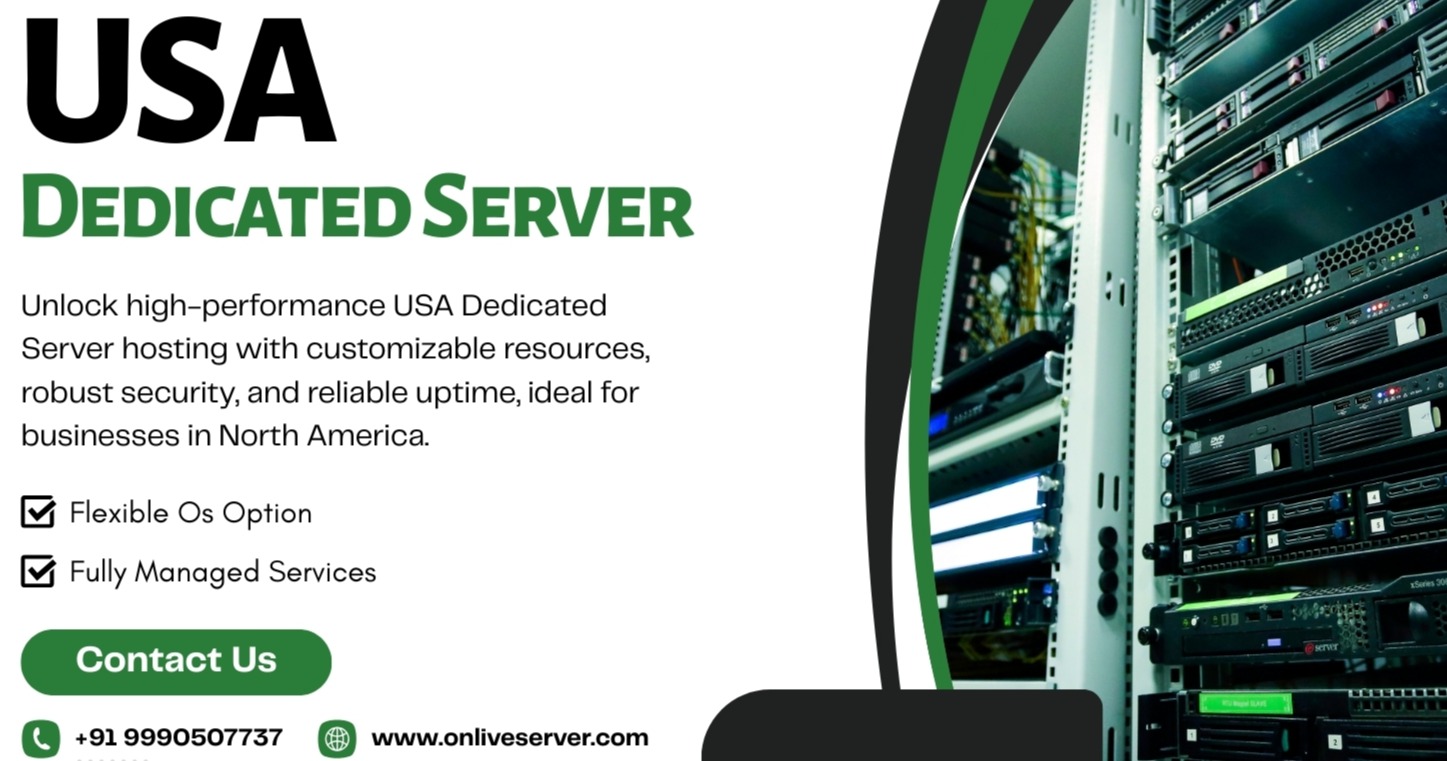 Secure, Reliable, and Scalable USA Dedicated Server for Growing Businesses