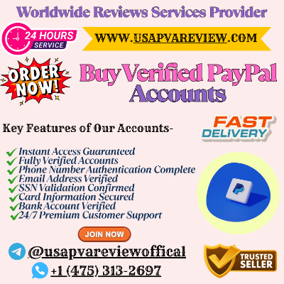 Buy Verified PayPal Accounts